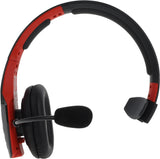Cummins Edition BlueParrott B450-XT Noise Cancelling Bluetooth Headset – Unique Design with Industry Leading Sound & Improved Comfort, Up to 24 Hours of Talk Time, IP54-Rated, Black Red