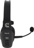 Cummins Edition BlueParrott B450-XT Noise Cancelling Bluetooth Headset – Unique Design with Industry Leading Sound & Improved Comfort, Up to 24 Hours of Talk Time, IP54-Rated, Black Red