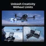 DJI Mavic 4 Pro Drone 512GB Creator Combo (DJI RC Pro 2) with 100MP Hasselblad Camera, Triple-Camera System, 6K/60fps HDR Video, 51-Min Flight Time, O4+ 30km Video Transmission, 0.1-Lux Night Vision