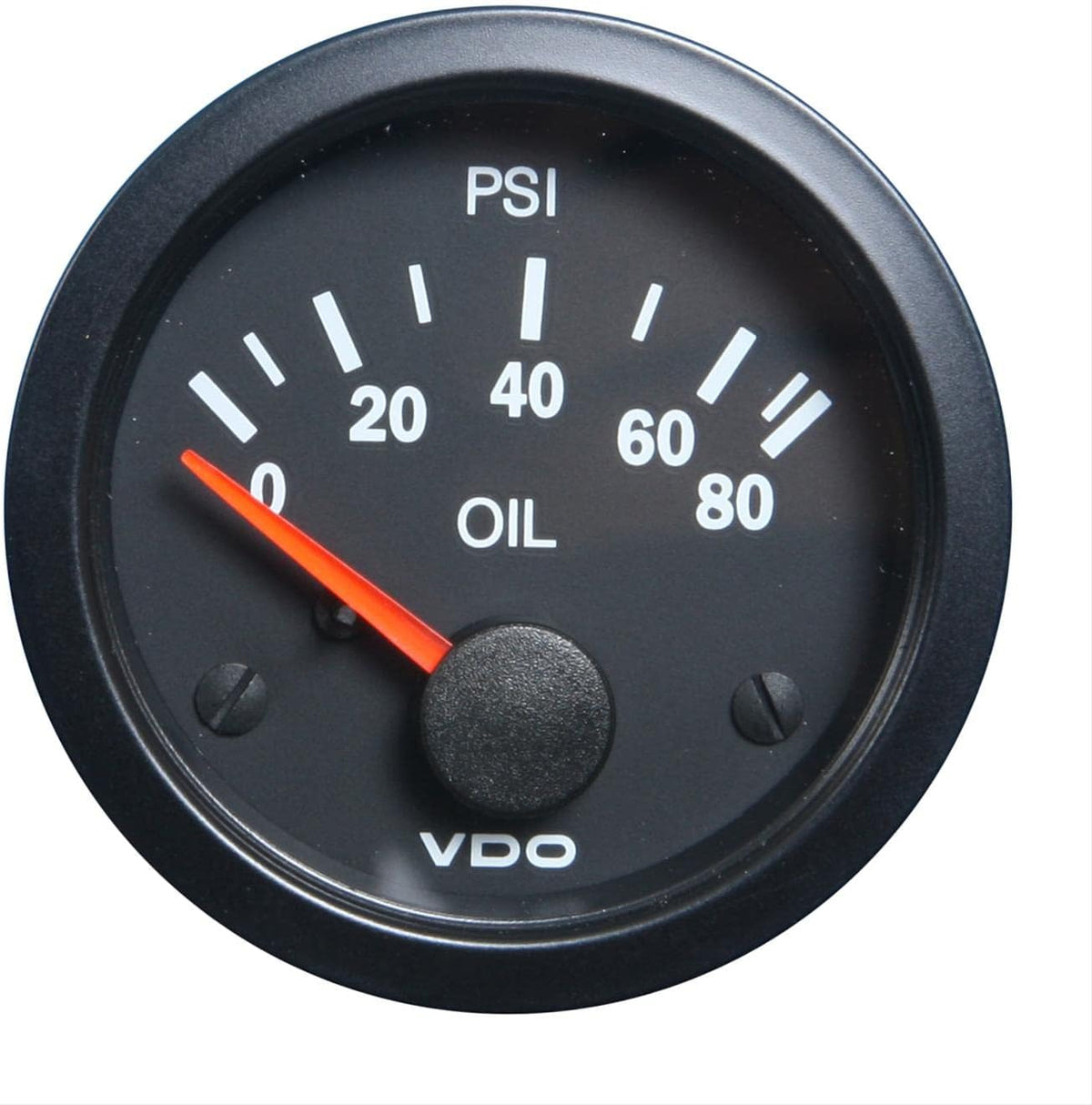 VDO 350-1041 Vision 80 PSI Oil Pressure Gauge and Sender Kit, 12V