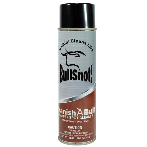 BullSnot VanishABull Carpet Spot Cleaner 10899007 - Stain Remover for Car and Truck Carpet 18oz