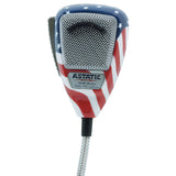 Astatic 302-10309 Stars N' Stripes Noise Canceling 4-Pin CB Microphone 4-Pin Patriotic CB Radio Mic