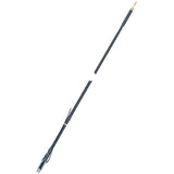 Wilson 305-4FD Silver Load Series 4 Foot CB Antenna Flex Whip 305-4FD Tunable Tip 200-Watt Fiberglass Flex CB Radio Antenna-Dark Gray