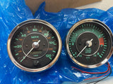 VDO Gauge 3 pc Set 356 Speedster Spyder Porsche IN STOCK ships same day