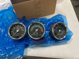 VDO Gauge 3 pc Set 356 Speedster Spyder Porsche IN STOCK ships same day