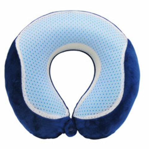 BlackCanyon Gear Gel Neck Pillow BCO6878GEL Cooling Gel Travel Pillow for Airplane Memory Foam Cool Neck Support and Relief - Assorted
