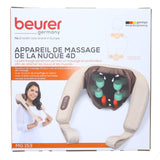 Beurer 4D Shiatsu Neck Massager MG153 Deep Tissue Electric Back Massage for Neck Back Shoulder Lumbar Foot - Full Body Massager with Heat