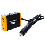 30 Watt Power Inverter Car Plug Adapter DC 12v to 110v DC Slim Converter PWD30