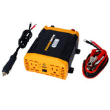 400 Watt Power Inverter 12v DC to 110v AC with 2 Outlets 2 Ports PWD400