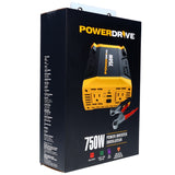 750 Watt Power Inverter DC 12v to 110v AC Car Converter with 2 USB Ports 2 AC Outlets PWD750