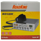 RoadKing RKCBCLASSIC 40 Channel Classic CB Radio with Noise-Cancelling Microphone Large Digital Display and Illuminated SWR Meter