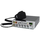 RoadKing RKCBCLASSIC 40 Channel Classic CB Radio with Noise-Cancelling Microphone Large Digital Display and Illuminated SWR Meter