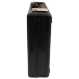 Briefcase with Lock Combination Anti-Theft Attache Black Aluminum SPC-941G