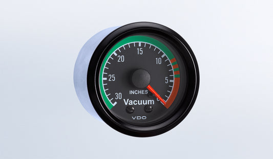 VDO 150-042 30" HG Vacuum Gauge with Tubing Kit