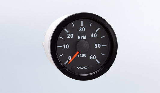 VDO 333-158 6,000 RPM 2 1/16" Tachometer, 12V