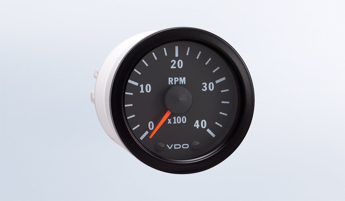 VDO 333-156 4,000 RPM 2 1/16" Tachometer, 12V