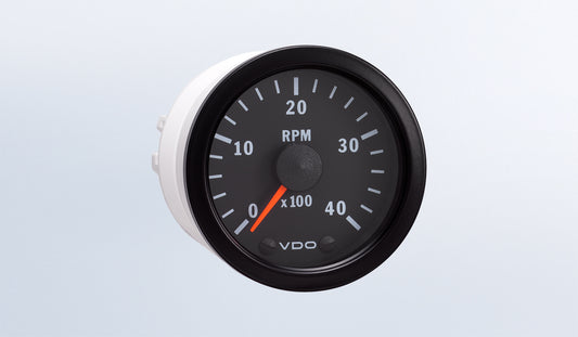VDO 333-156 4,000 RPM 2 1/16" Tachometer, 12V