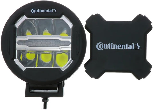 VDO Continental NightViu 2801701009301 7" Round LED Driving Light, 3000 Lumen Combo Beam