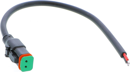 VDO Continental NightViu 2801780066301 LED Work Light 2-Pin Deutsch Connector Cable, 0.3m