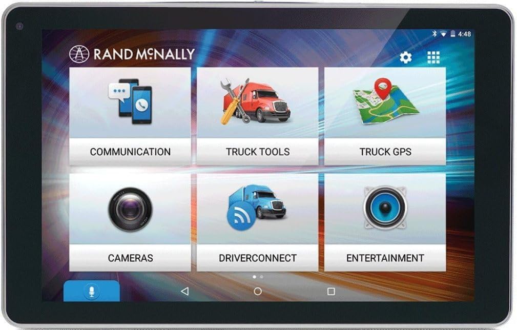 Rand McNally OverDryve 8 Pro 8" Truck GPS Tablet with Dash Cam & Bluetooth