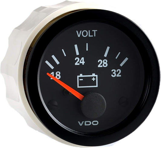 VDO 332-104 Vision 24V Voltmeter Gauge