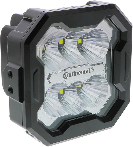 VDO Continental NightViu 2801700048301 4" LED Work Light Kit, 4500 Lumen Spot Beam, Heavy Duty Bracket with Harness
