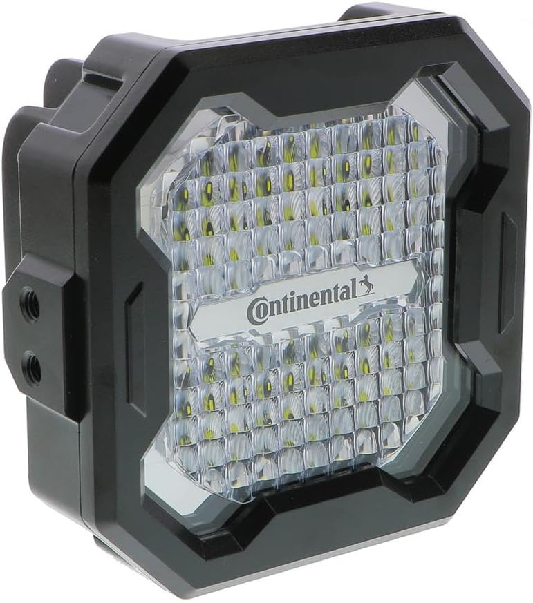 VDO Continental NightViu 2801700004301 4" LED Work Light, 1500 Lumen Wide Beam