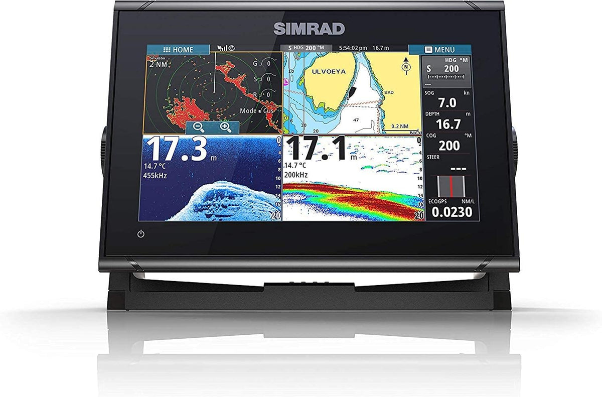 Simrad GO9 XSE 9" Chartplotter with Active Imaging 3-in-1 & C-MAP Pro (Renewed) - image 2
