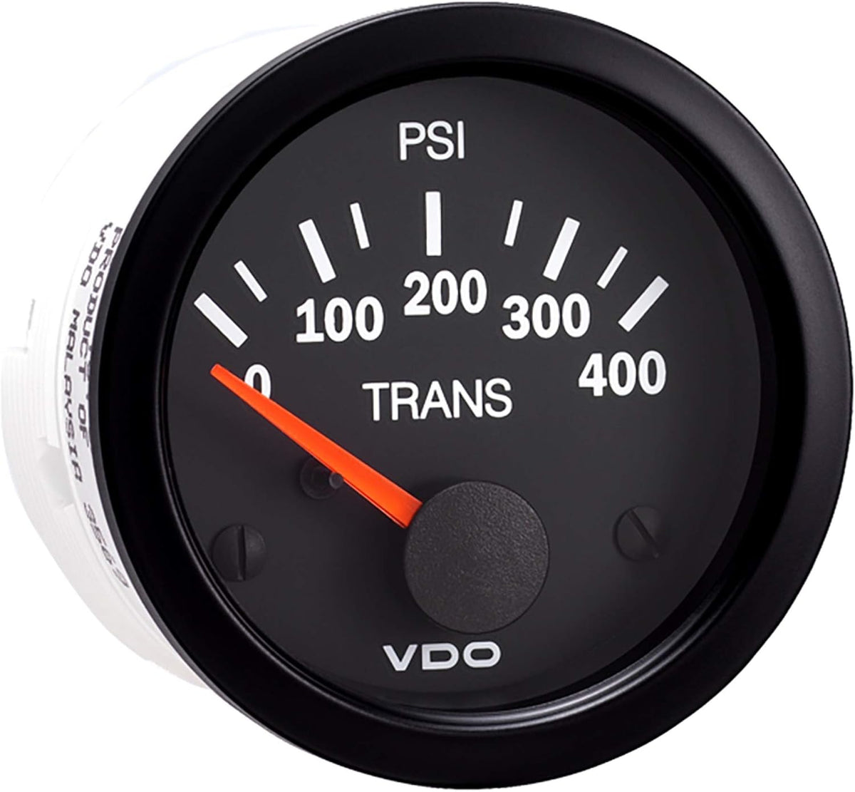 VDO 350-110 Vision 400 PSI Transmission Pressure Gauge, 10-180 Ohm, 12V