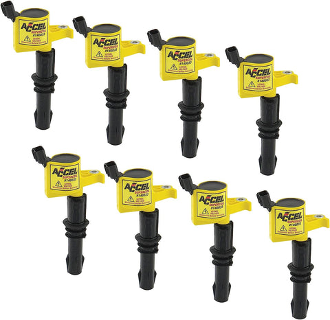 ACCEL 140033-8 SuperCoil Ignition Coil - 8-Pack of Ford coil packs