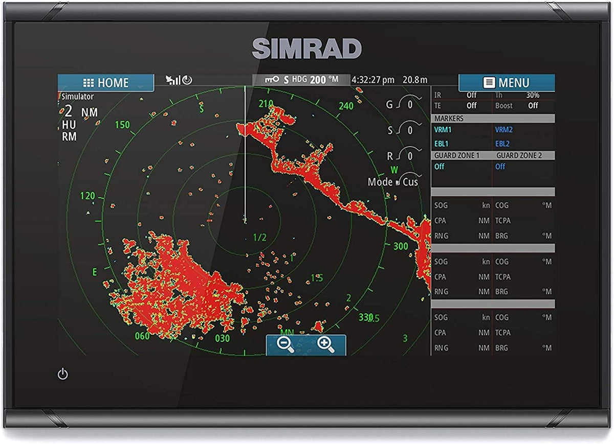 Simrad GO9 XSE 9" Chartplotter with Active Imaging 3-in-1 & C-MAP Pro (Renewed) - image 3