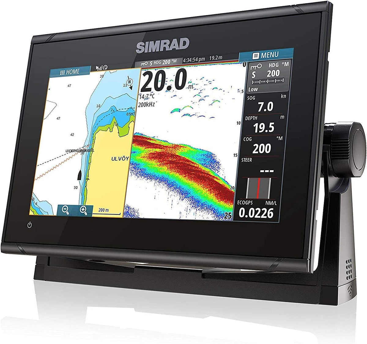 Simrad GO9 XSE 9" Chartplotter with Active Imaging 3-in-1 & C-MAP Pro (Renewed) - image 4