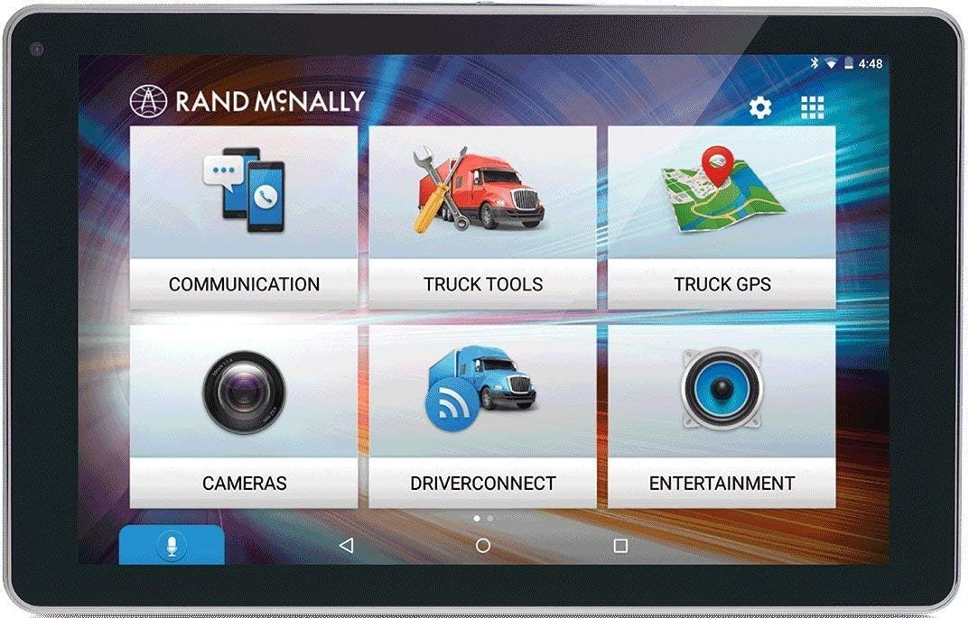 Rand McNally OverDryve 8 Pro 8" Truck GPS Tablet with Dash Cam (Renewed)