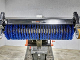 Skid Pro Angle Broom power sweeper for mini skid steer
