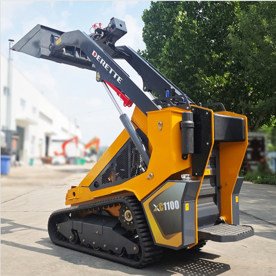 Derette XC1100 mini skid steer loader Kubota D1105 powered ESSENTIALS included