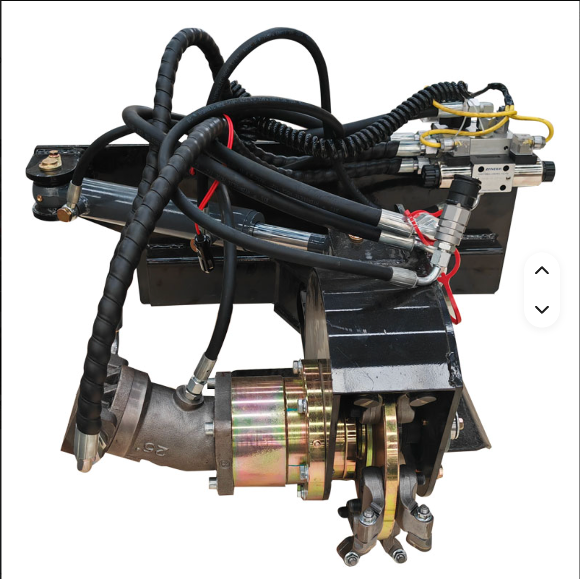 Derette Stump Grinder Electric Oscillating Head Attachments for Mini Skid Steer Loader