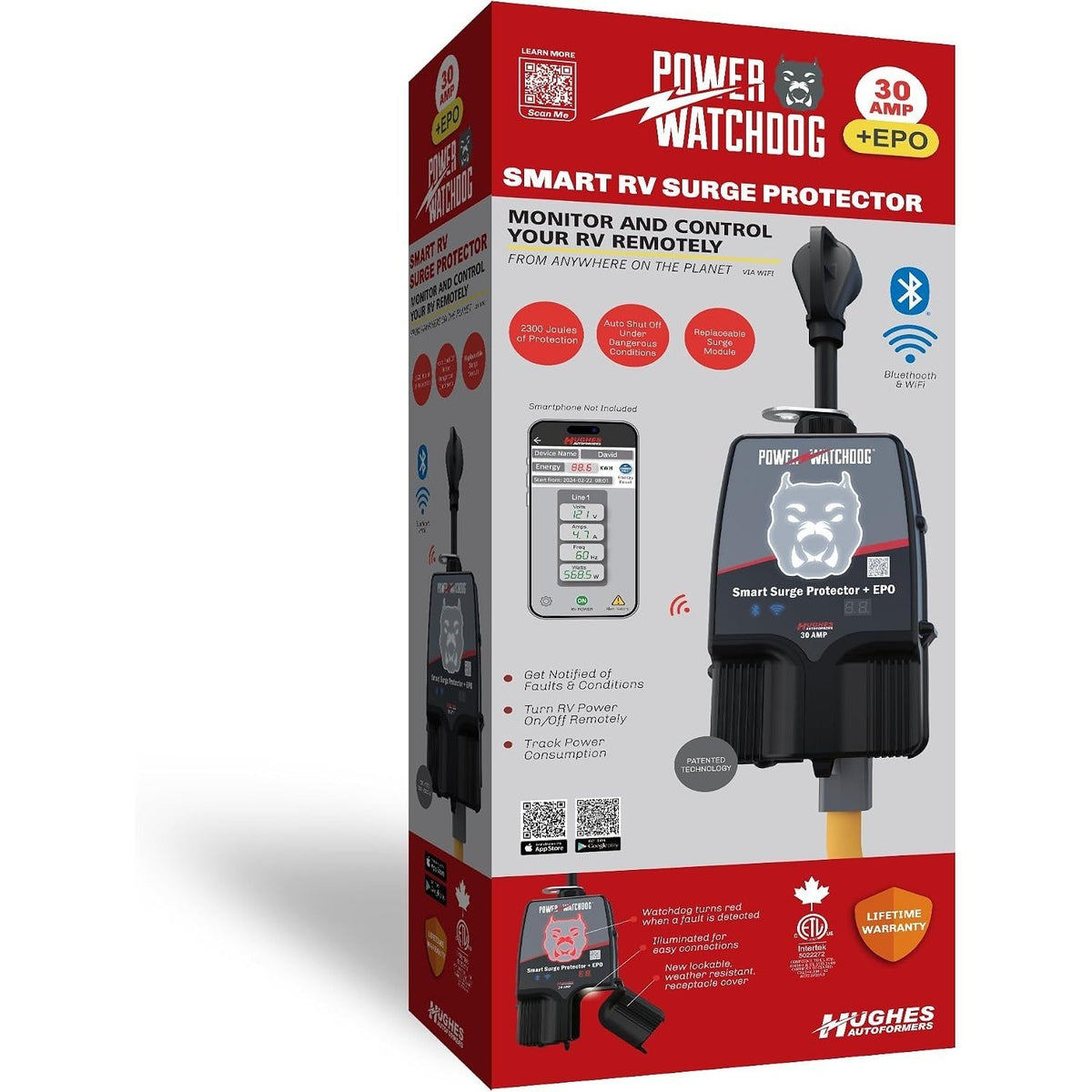 Power Watchdog PWD30EPOW 30A Smart RV Surge Protector - image 2