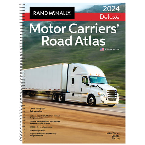 2024 Deluxe Motor Carrier Road Atlas