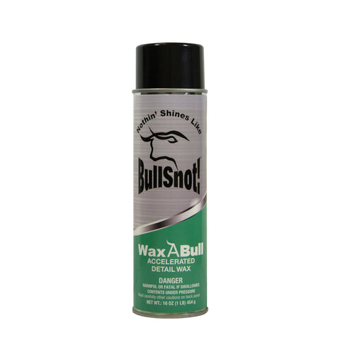 Bullsnot WaxABull Accelerated Detail Auto Wax 10899009 - Quick Shine Truck and Car Polishing Wax 16oz