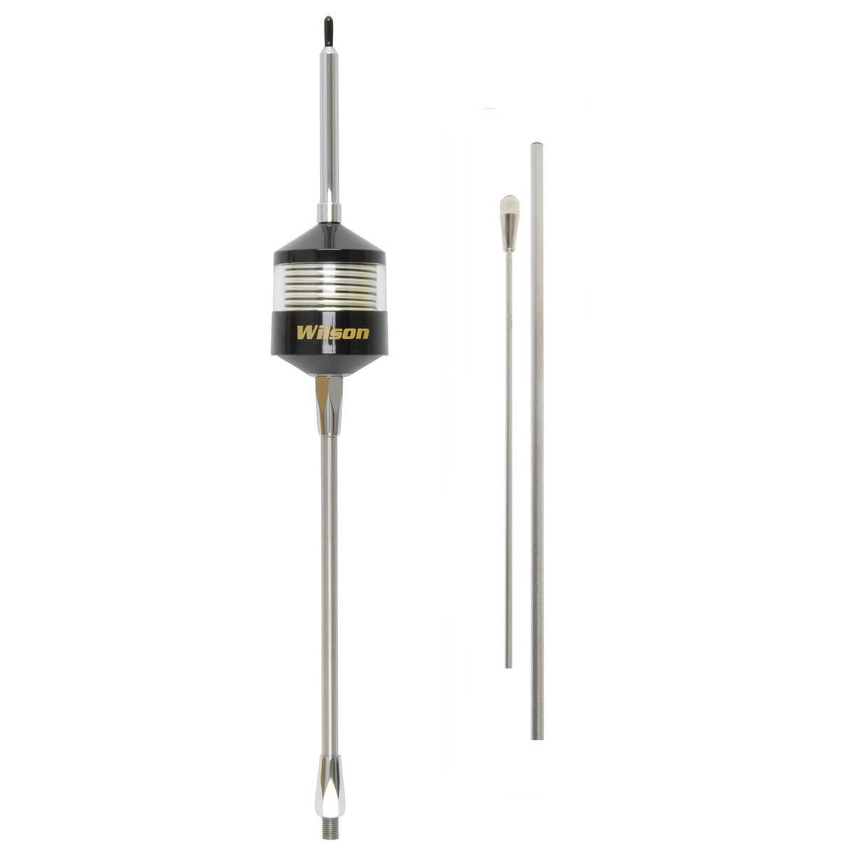 Wilson Antennas 305495SE T2000 Series Mobile CB Trucker Antenna 10-Inch Center Load with 49-Inch Stainless Steel Whip - Black