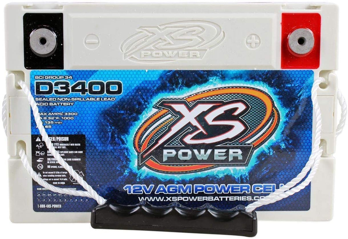 XS Power D3400 XS Series 12V 3,300 Amp AGM High Output - view 4