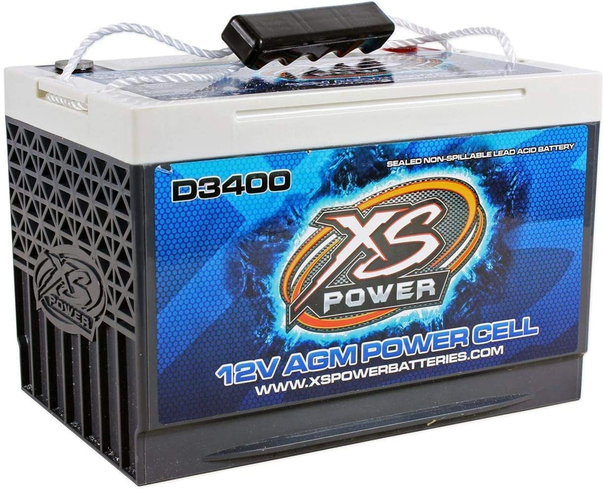 XS Power D3400 XS Series 12V 3,300 Amp AGM High Output