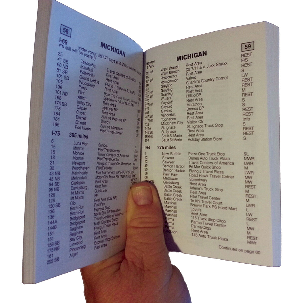 RoadLife Publications Truck Stop Guide - image 2