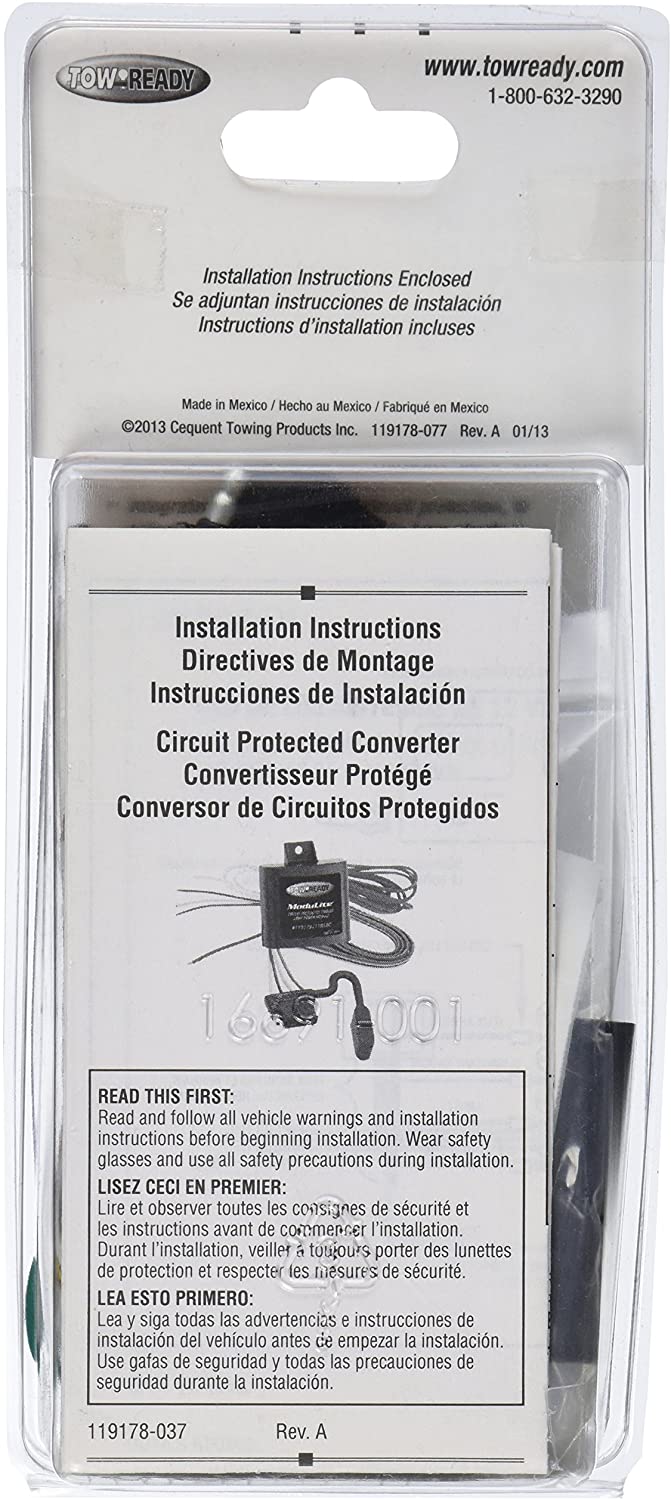 Tekonsha 119178 Taillight Converter with Integrated Circuit Protection
