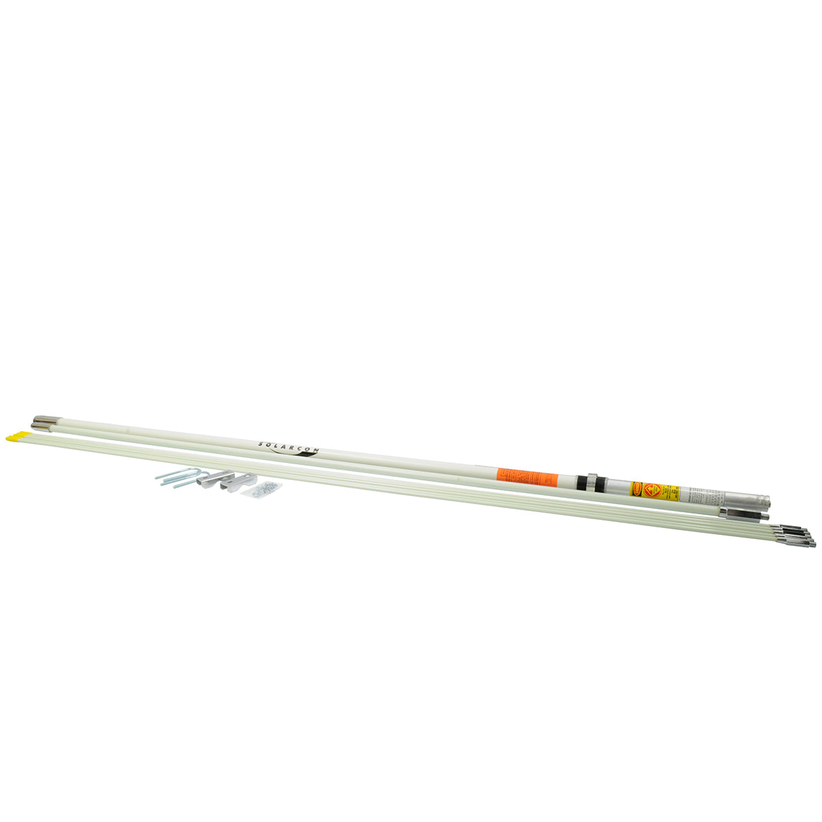 Solarcon A-99CK 17-Feet Omni-Directional Fiberglass CB Radio Base Station Antenna and Ground Plane Kit For CB and Ham Radio