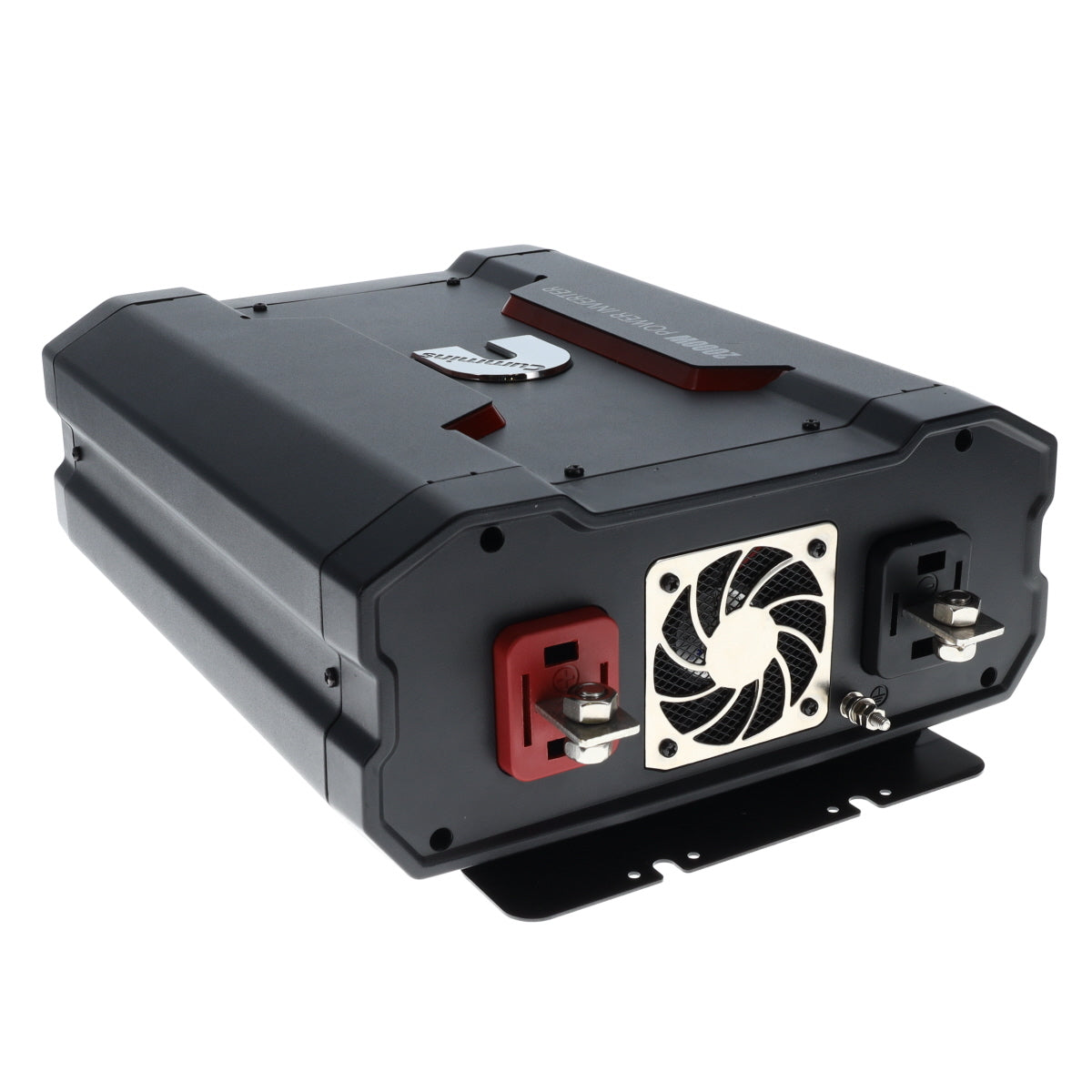 Cummins 2000 Watt Power Inverter Modified Sine Wave Truck Inverter 12V to 110 Volts Four AC Outlets Two USB Ports (Full Cable Kit Included)