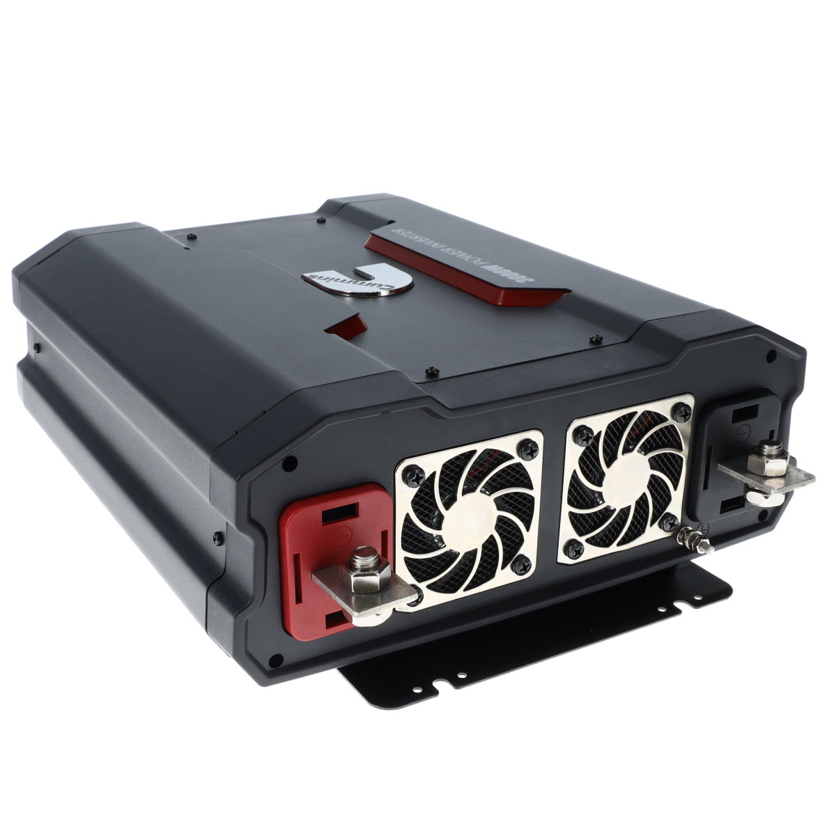Cummins 3000 Watt Power Inverter Modified Sine Wave Truck Inverter 12V to 110 Volts Four AC Outlets Two USB Ports (Full Cable Kit Included)