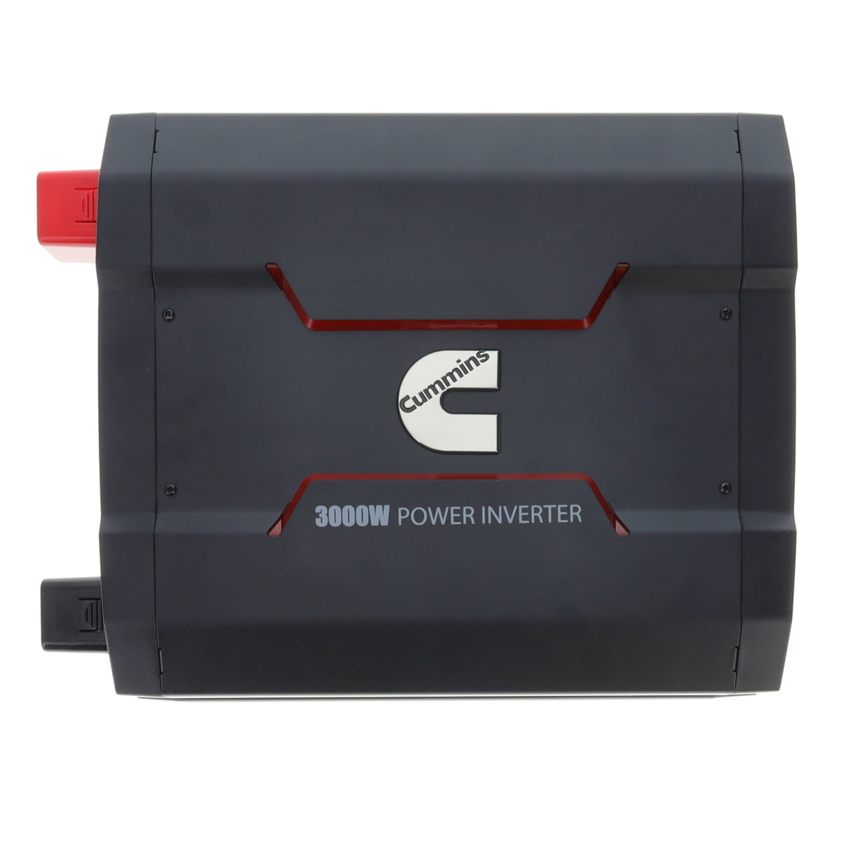 Cummins 3000 Watt Power Inverter Modified Sine Wave Truck Inverter 12V to 110 Volts Four AC Outlets Two USB Ports (Full Cable Kit Included)