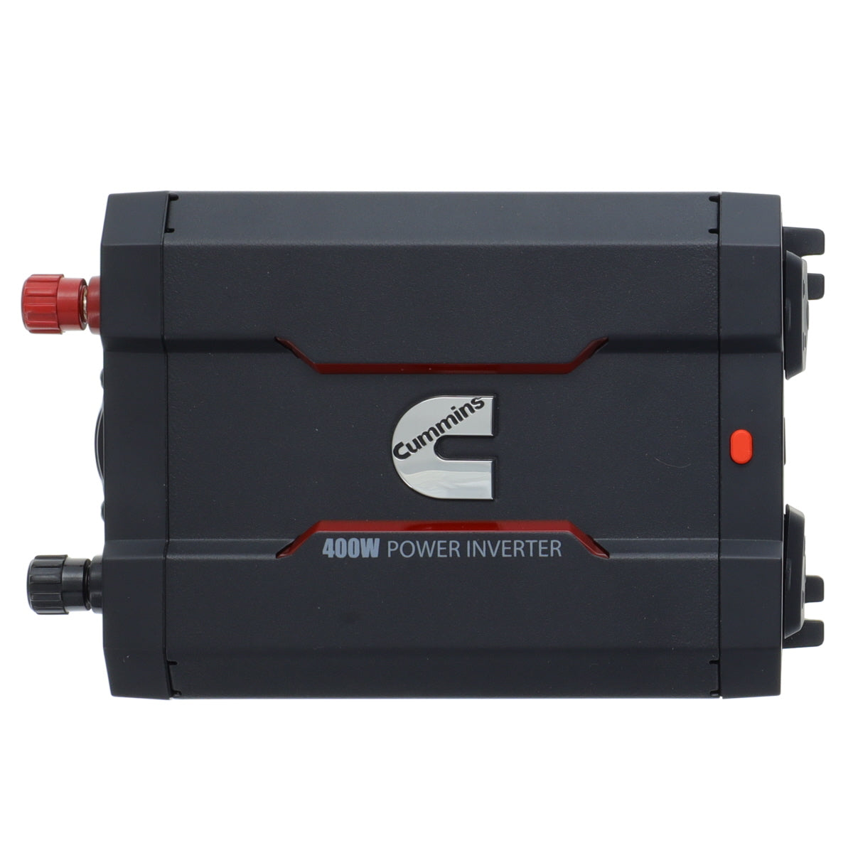 Cummins 400 Watt Car Power Inverter DC 12V to 110V AC Converter Full Kit CMN400