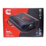 Cummins 4000 Watt Power Inverter Modified Sine Wave Truck Inverter 12V to 110 Volts Four AC Outlets Two USB Ports (Full Cable Kit Included) CMN4000W